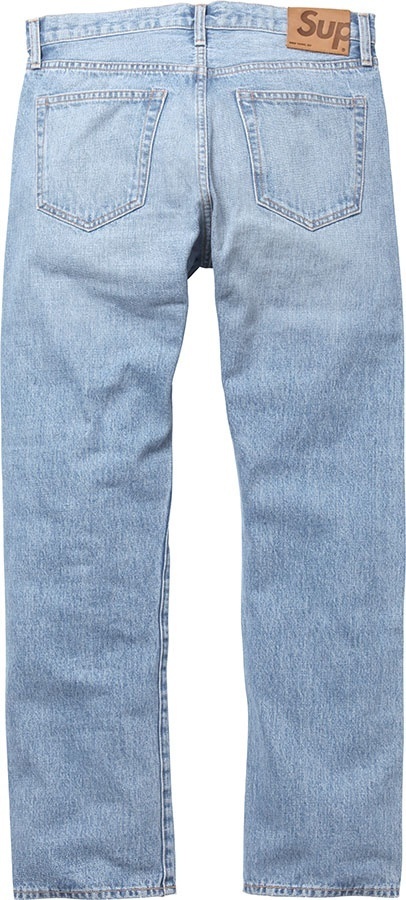Stone Washed Slim Jean